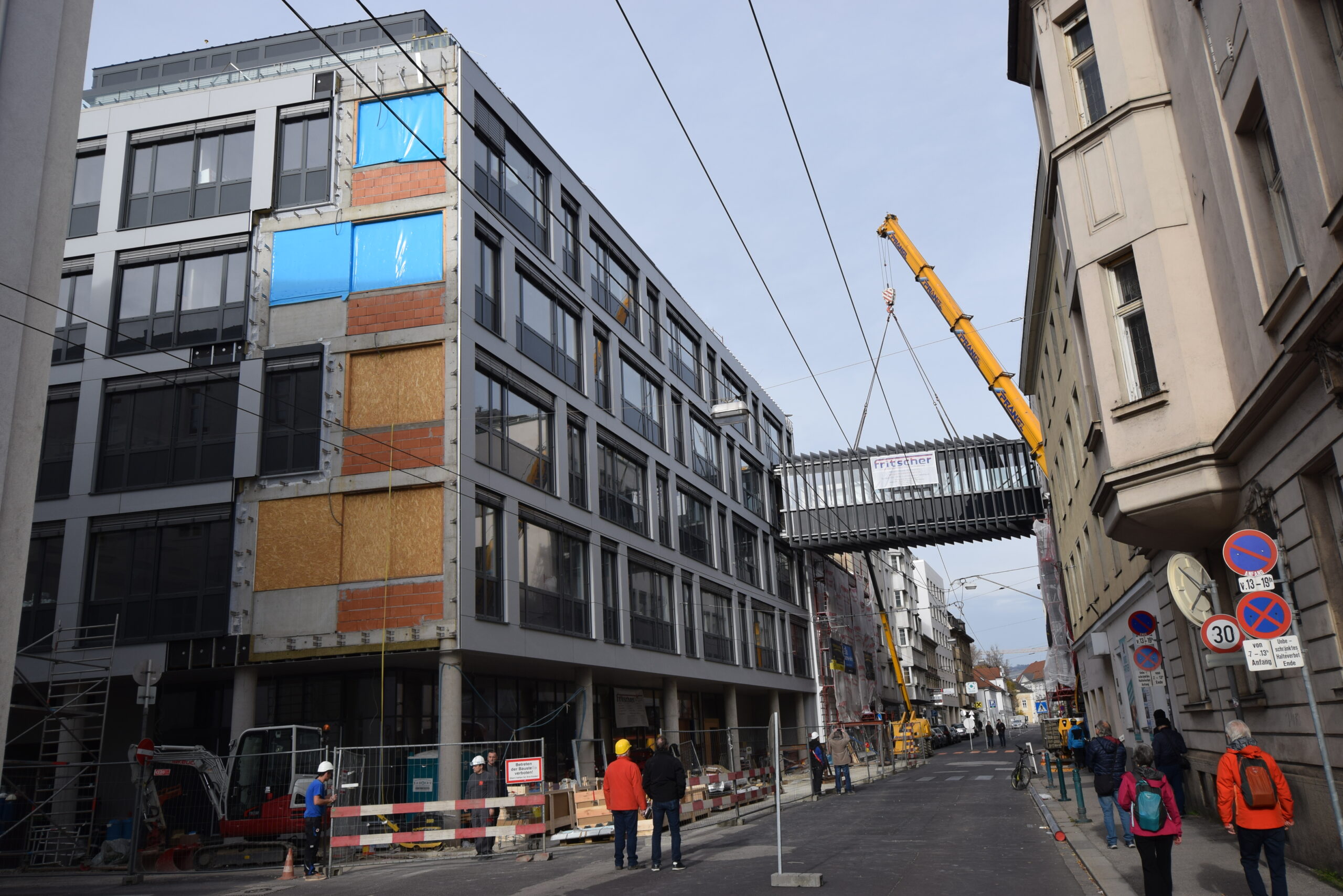 Errichtung des neuen Gesundheitsparks der Barmherzigen Schwestern Linz